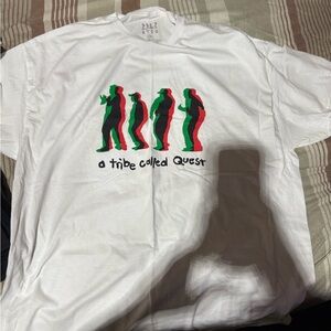 A Tribe Called Quest White Graphic T-Shirt